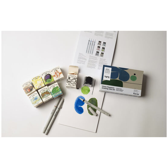 Victor Pasmore drawing inks set lifestyle 3